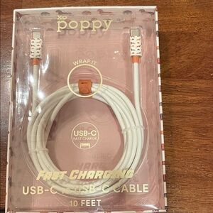 White USB-C Fast Charging Cable